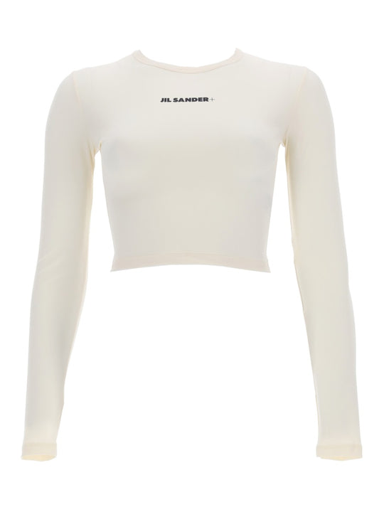 Cropped Top With Logo