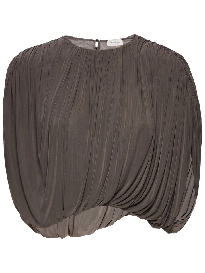 Magda Butrym Tops - Brown | c3800bfcacd793e0afd2e52266c2ed4dfb15bc4e