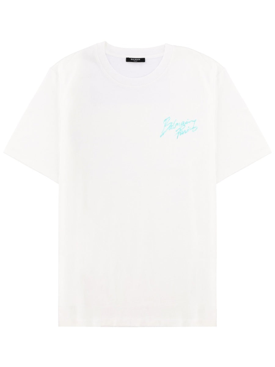 Balmain T shirts - White | 7f0052a4ea7e77d5d5dd2270d847f5bda1a0b53d