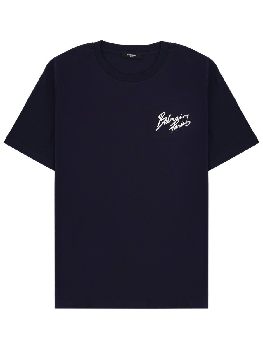 Balmain T shirts - Blue | aef80f51811e4978fe6113bfe3c42029be7e929a