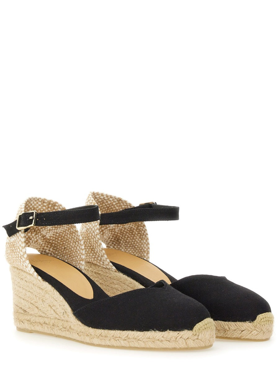 CastañEr Wedges - Black | 110b4d212befd2b06b96f2990c785166cdfd6225