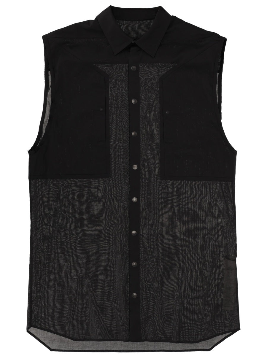 Rick Owens Shirts - Black | 34ef4b4f1c4b2bae5700cb576202df3179006cd0