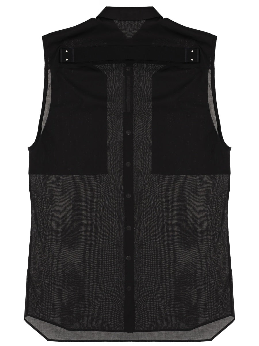 Rick Owens Shirts - Black | d5bf9684a07f4fc4ed66cdc47244900698ecc100