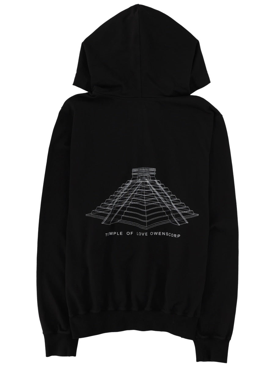 Rick Owens Sweatshirts - Black | ab83f15ed07b5fa59483e1f119f3d62634ae76cc