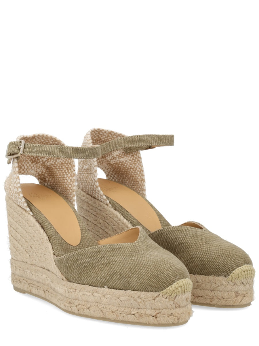 CastañEr Wedges - Green | 2e6d69bf04b8c2b89532e2a85b861ce6edc5b852