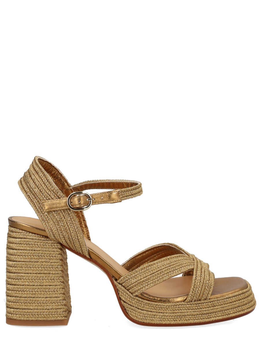 CastañEr Sandals - Gold | 4892c607b0156e70830a945afae23b468fc3ae00