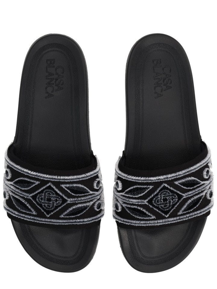 Casablanca Flat Shoes - Black | 4498029f1e490a65b8d30acd9a5b4715f4697135