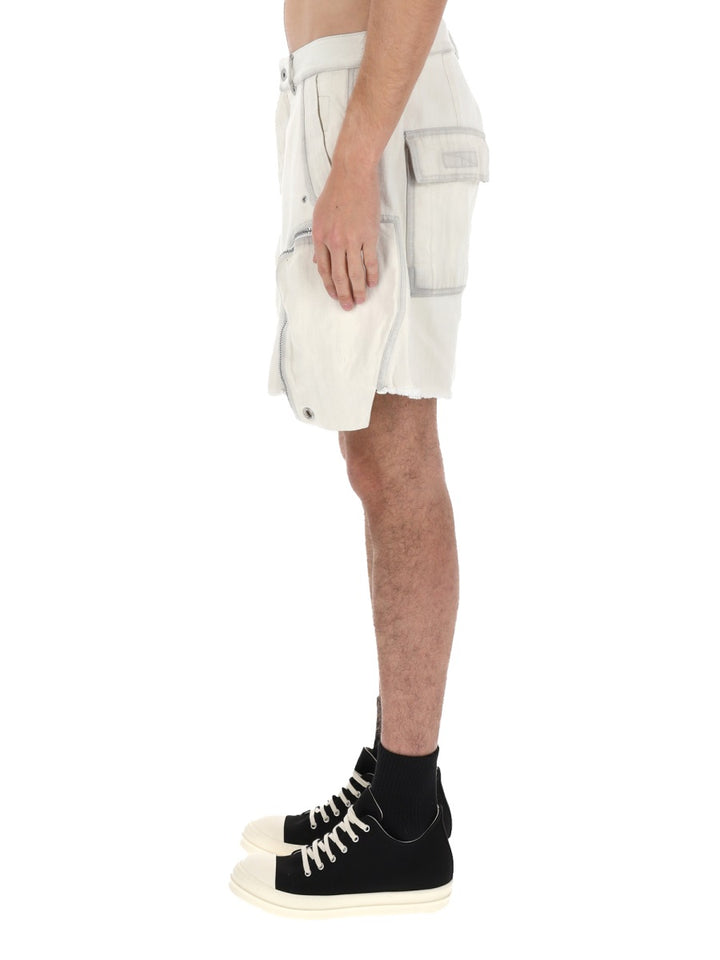 Rick Owens X Drkshdw Shorts - White | 4f73514e3c4a4116d9f149f6db68b0d1d7723330