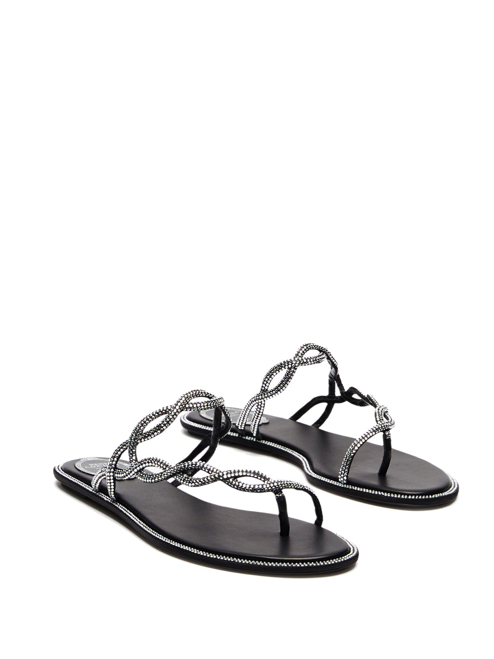 Rene Caovilla Sandals - Black | d657ebd57d90576dcacb47905ff7fdfc7500791b