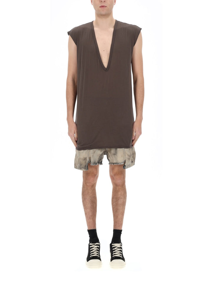 Rick Owens X Drkshdw T shirts - Brown | be86fcba9abd2875311f03dbac6e79bb6068f39b