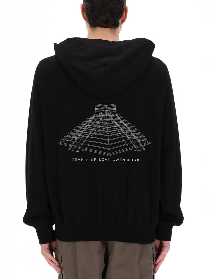 Rick Owens Sweatshirts - Black | b2c399ac0d93dd25868e994193e410284921691d