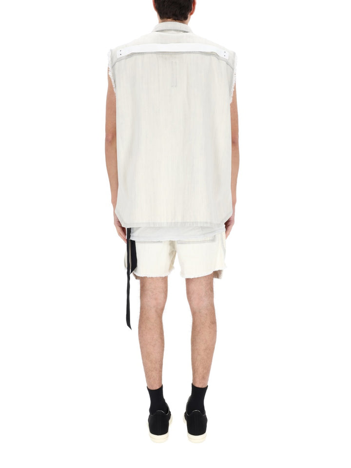 Rick Owens X Drkshdw Gilet - White | 8e1db4b8a01504fa912b4aad05ab75bc7b4c7c09