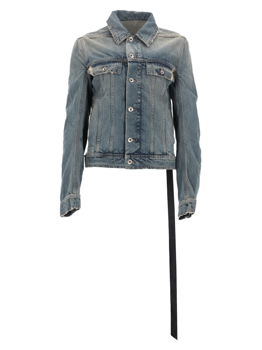 Rick Owens X Drkshdw Jackets - Blue | 6f52d396d071432ca625e9560d5e590a16e90322