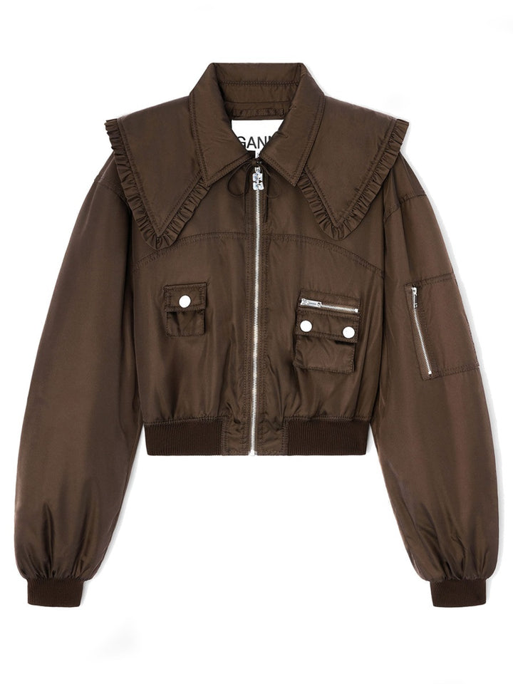 Ganni Jackets - Black | c5bfca4c8e001101ac47383380fac90125e940f9