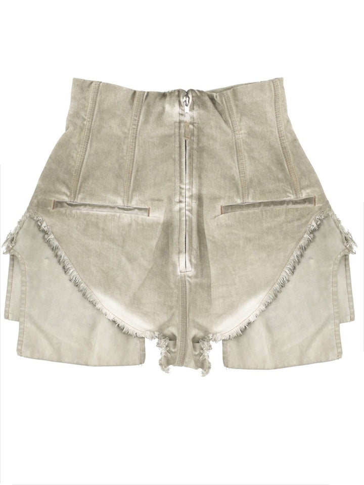 Rick Owens X Drkshdw Shorts - Beige | 36c3146a9b0c5608d8d48486431eb46deee2ba43