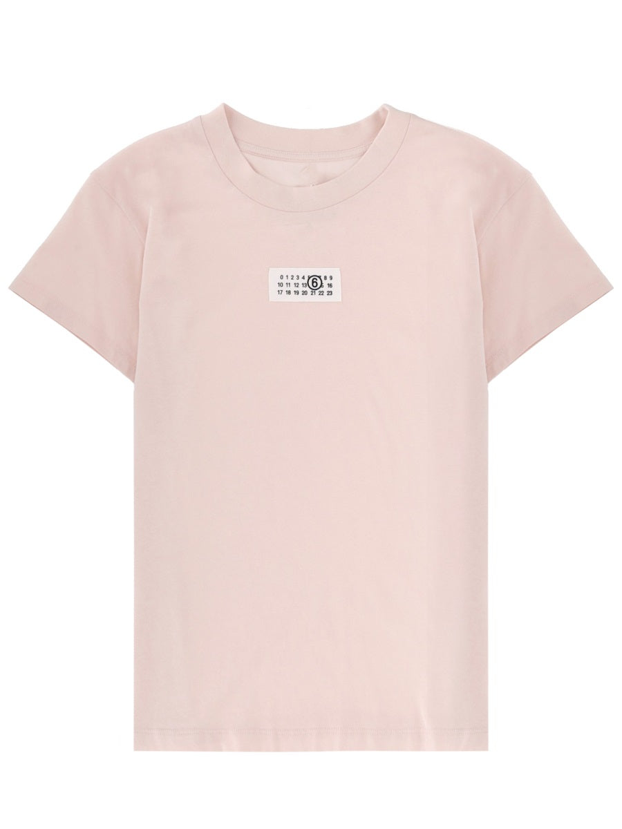 Mm6 Maison Margiela T shirts - Pink | 172952ae2707daa346088f2233aadd92d6a1ad19