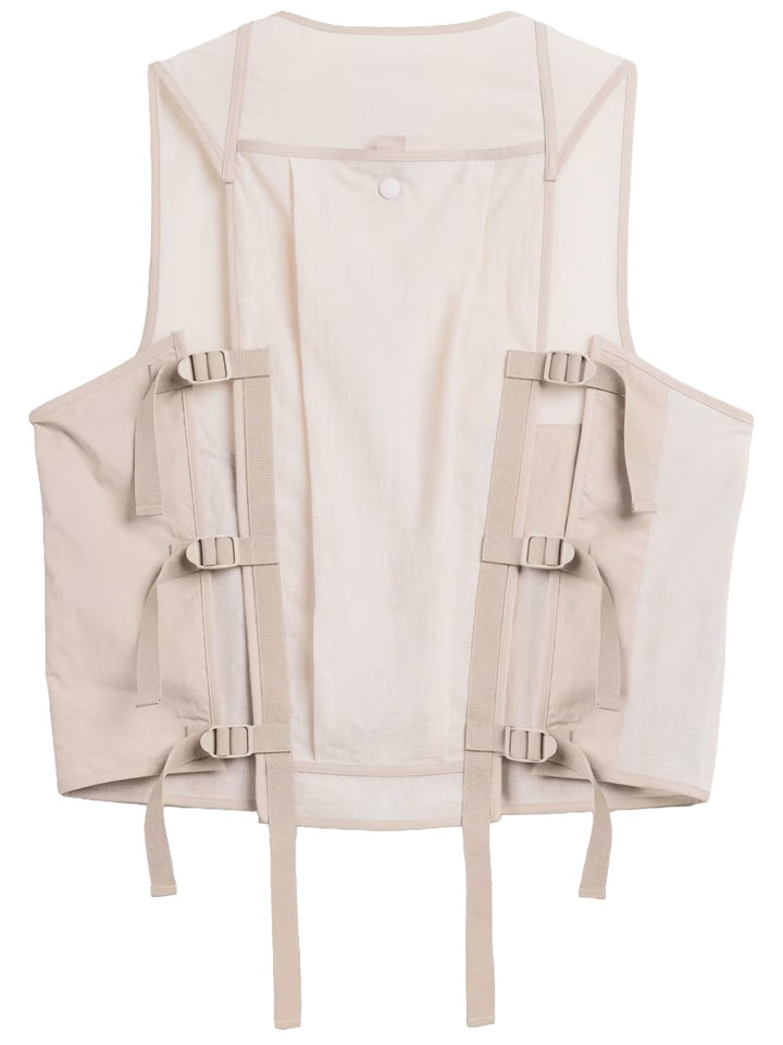 Adidas Y-3 Gilet - Beige | e97aa31301093f6dc73bb0d17edef11374f86d12