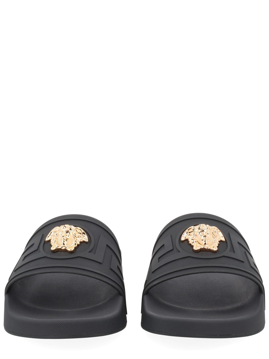 Versace Flat Shoes - Black | a798f77baf65f61ba52b29845c3d57c6f4f4814b