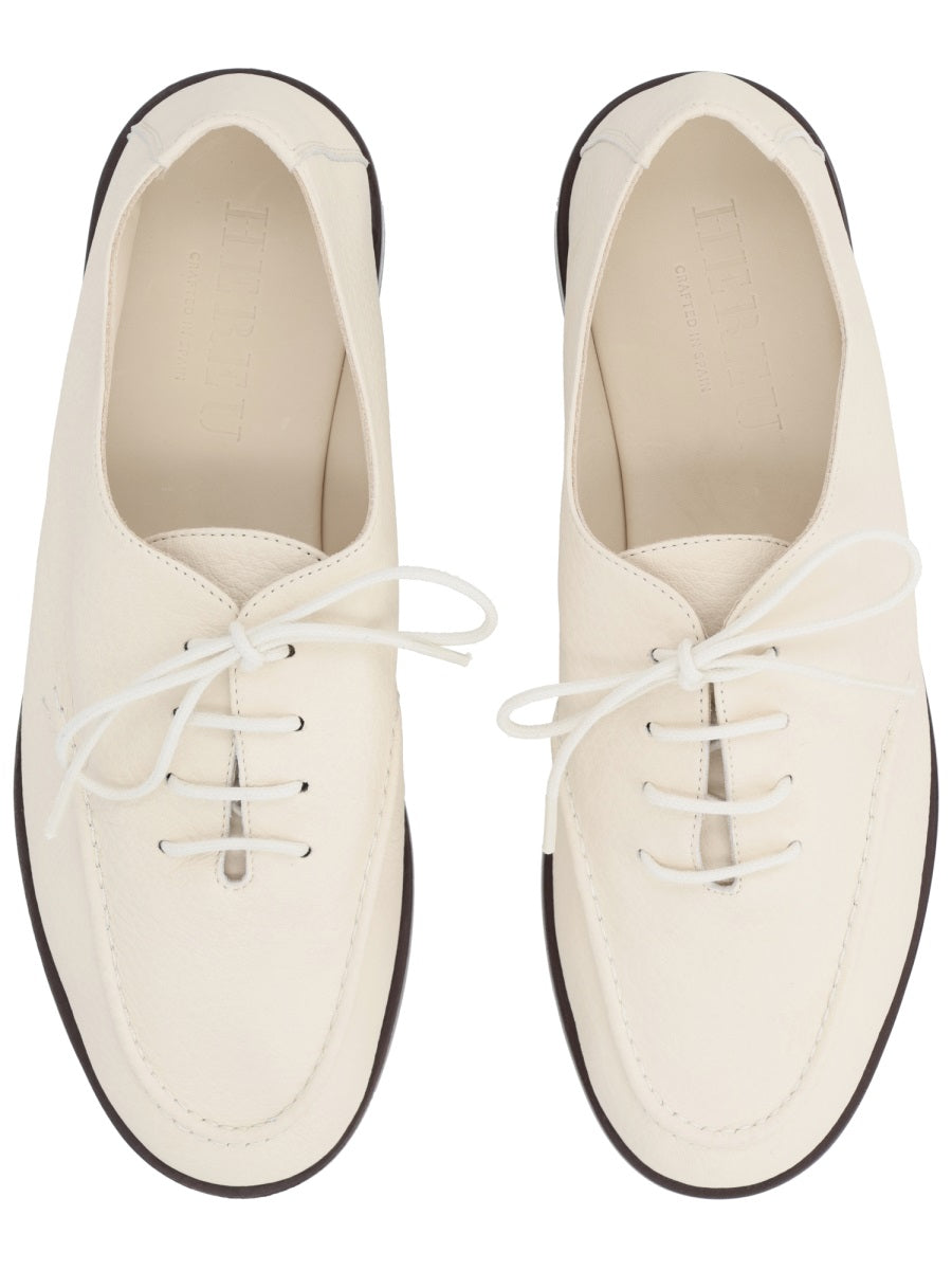 Hereu Flat Shoes - Ivory | 383e7a94a4783ac125690cfbd9d747915fab64a2