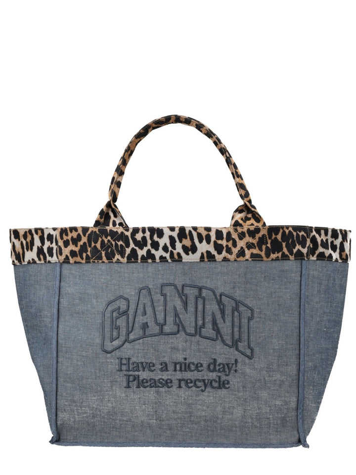 Ganni Hand Bags - Denim | 2497fa5e8367d4de2647c9d9f063b221693f211a