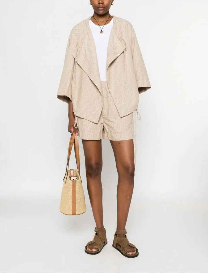 Fendi Short - Nude & Neutrals | 3dcd1f07c060b75929733952f235ed018ffed43c
