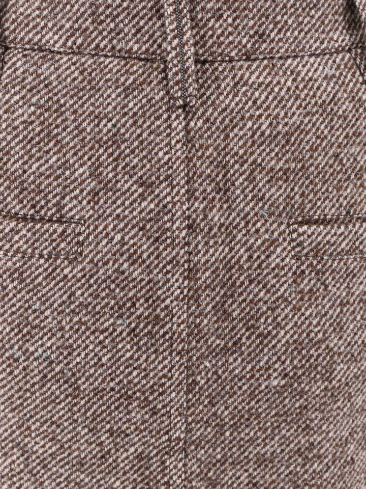 Brunello Cucinelli Skirts - BROWN MULTI | ae93762e9126e7f32553decc7ef7e8a3940c2a5d