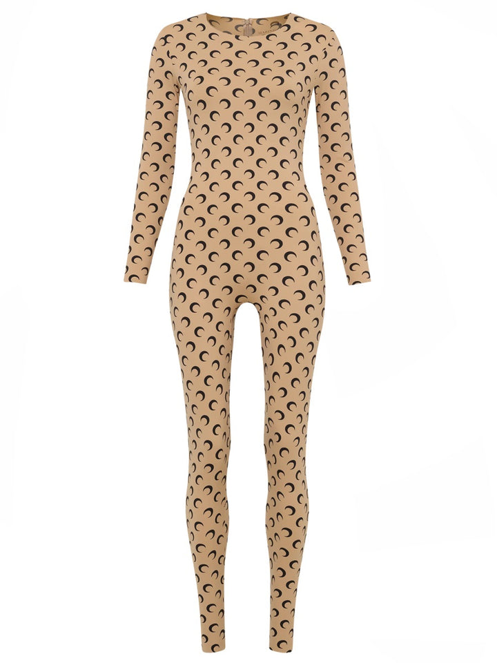 Marine Serre Jumpsuits - Beige | 2a83cf01af6ce4e03b77a728fcf5e122510b1b40