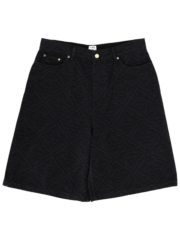Casablanca Shorts - Black | 534bad13c78b9bcc9584d2c8beabf2ff773347c9