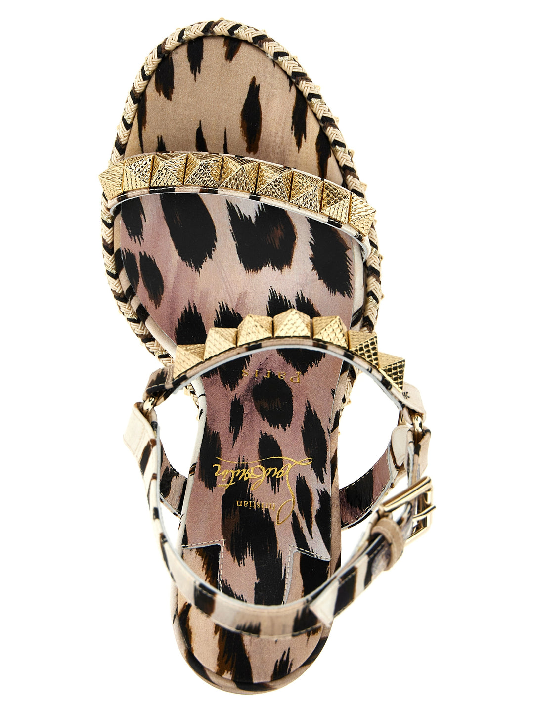 Christian Louboutin Pyraclou Wedges - Multicolor | 9688202dbc65916542b46e88b24331c9febf893b