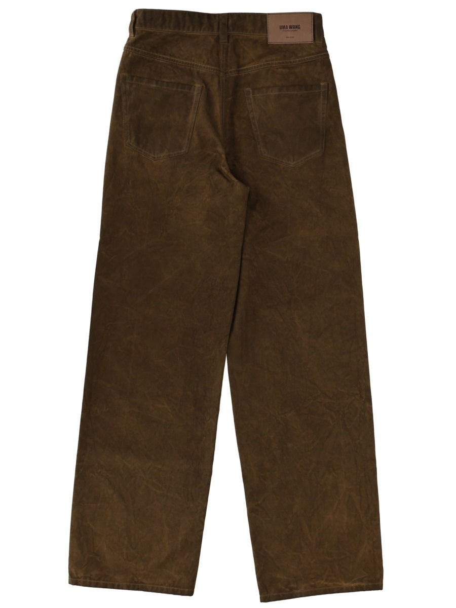Uma Wang Pants - Brown | 90fdeb760060638682e1ea58d4fc74117a1053b4