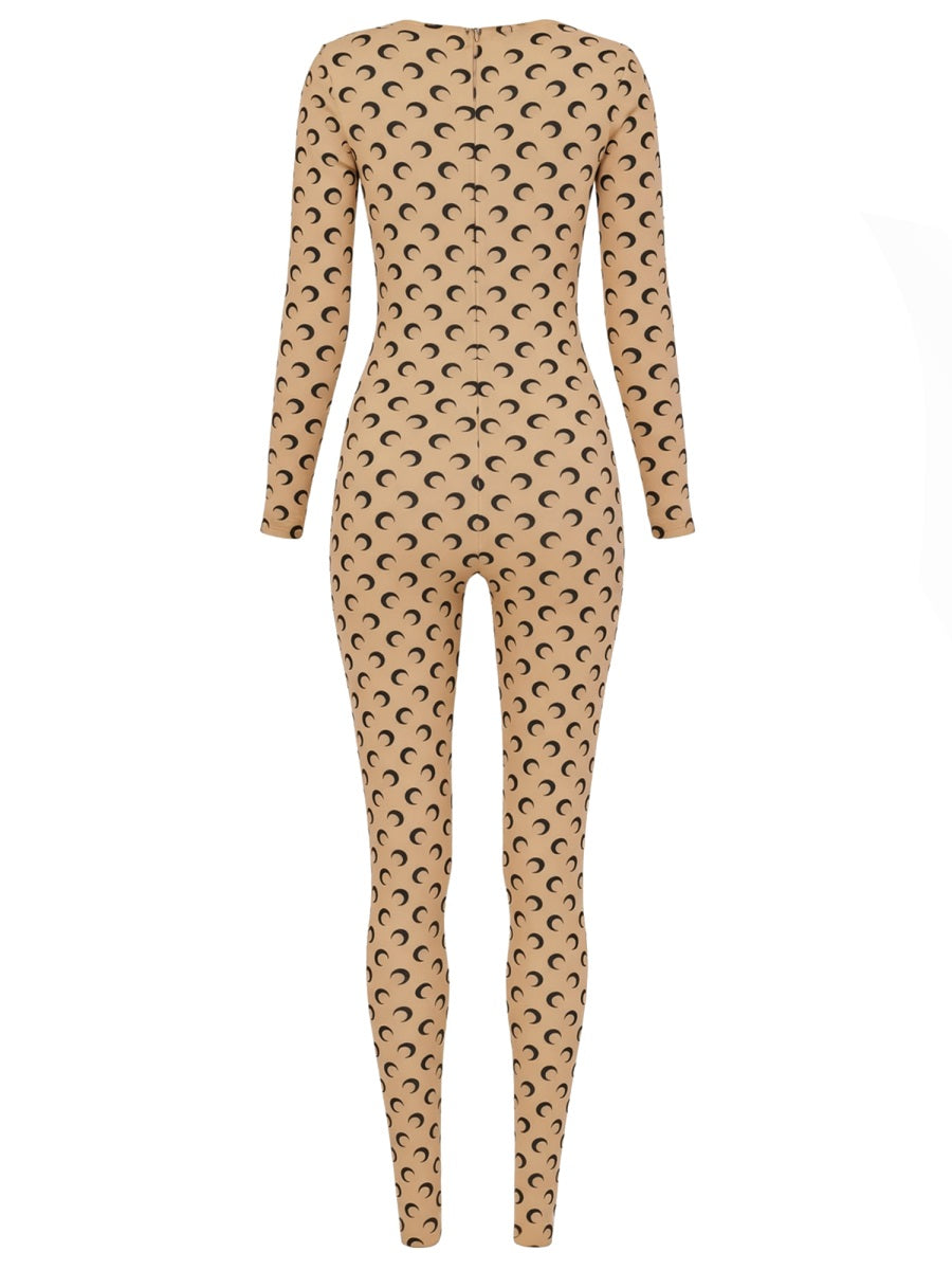 Marine Serre Jumpsuits - Beige | 4a35b7b5c906dc796c367df6e88b965312d3d66c