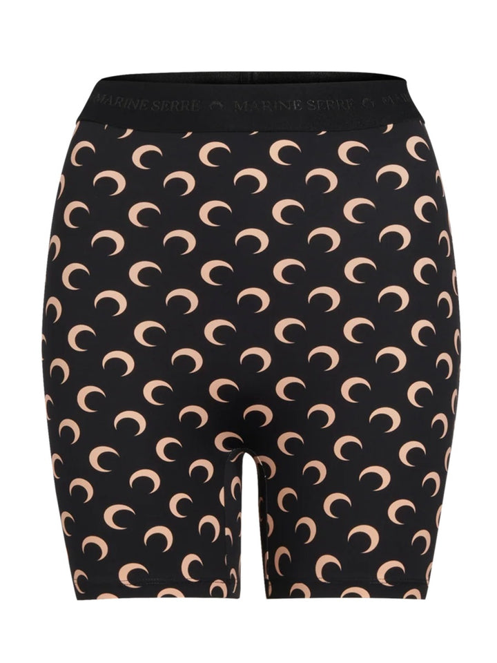 Marine Serre Shorts - Black | c8881b09ee5b0cb7f0a34de98c94b64a956e1cb4