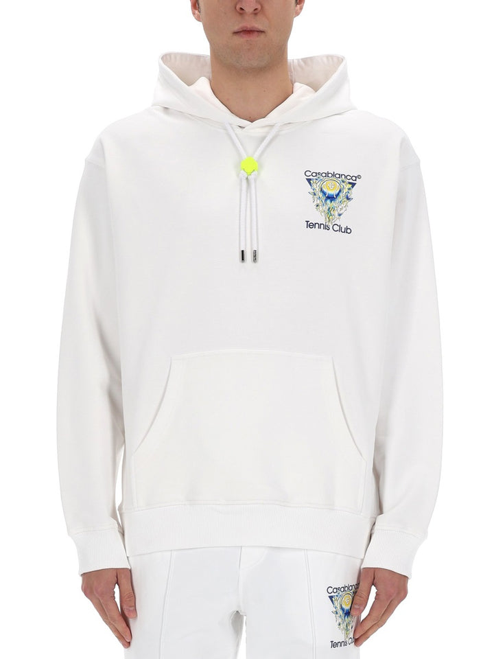 Casablanca Sweatshirts - White | db7bcfb737d52c90e3c870ac11526b4bb113d6f2