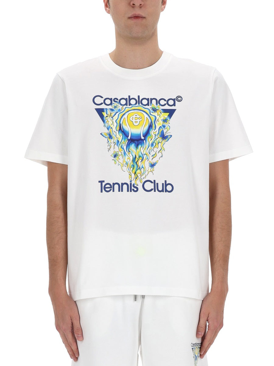 Casablanca T shirts - White | f239f6d0ab5935ed506080502a0f55029d75c5ec