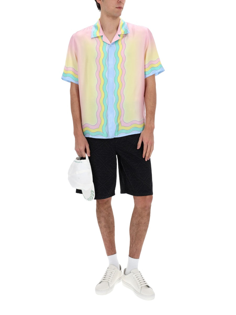 Casablanca Shorts - Black | 570cb2888616d3f0681a0c5765becd2f5da742af