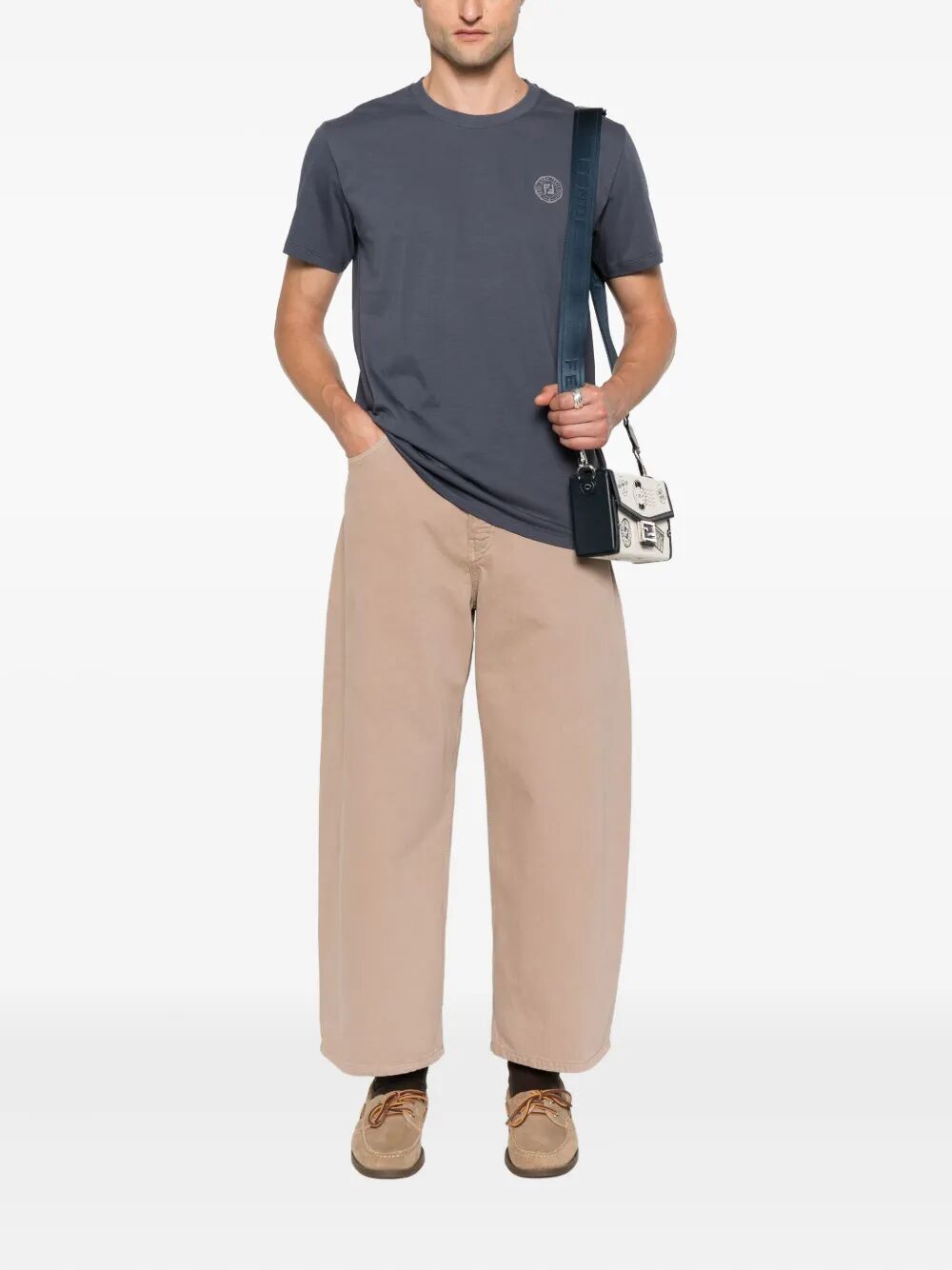 Fendi T-shirts - Blue | 26e6f0e0a0094ddce9c220ecc40bd787140ca264