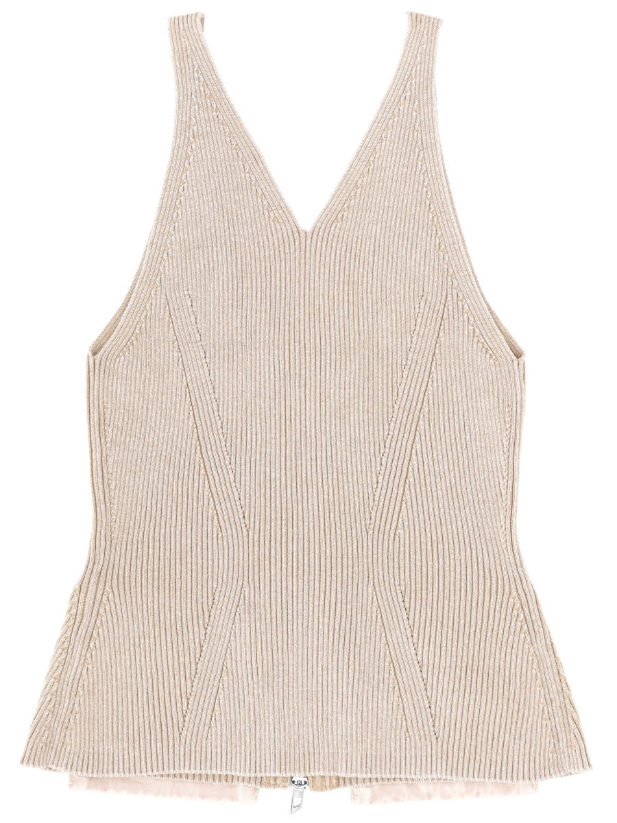 Diesel Tops - Beige | 0d75380741d917703fff0a0c6341cbd0f9e55e32