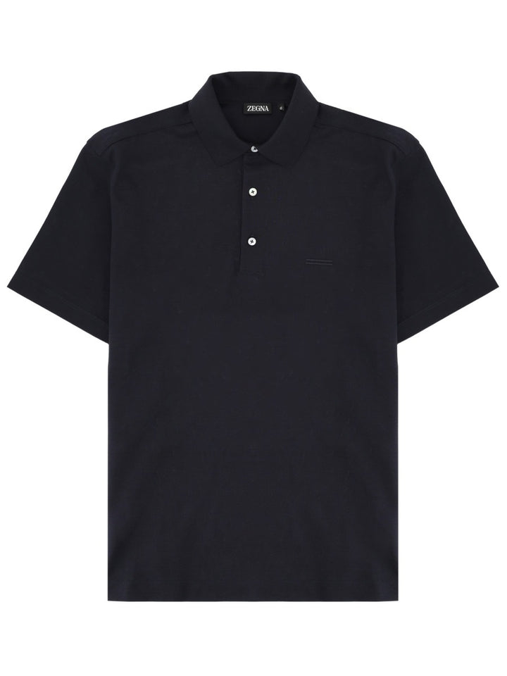 Zegna Polo - Black | d858a70d7dc8b6f79a524e6b492d38850f89d88e