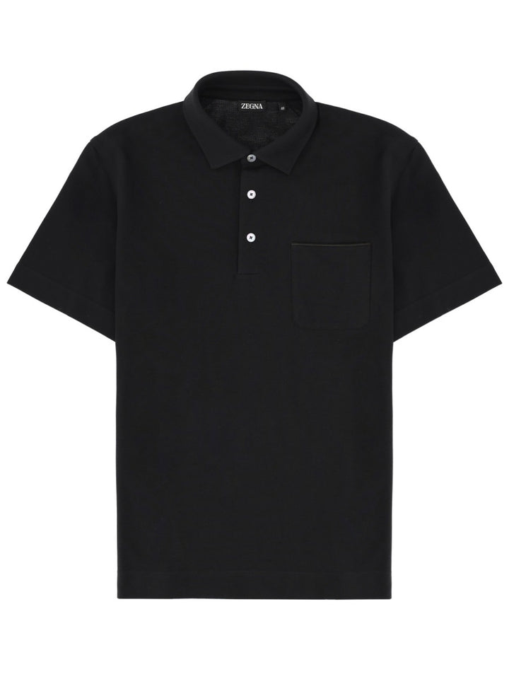 Zegna Polo - Black | ce85b8fa0fb8224def983724d8bb72366534a19c