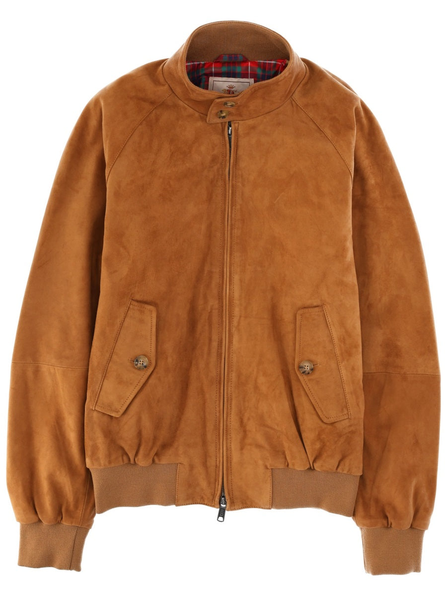 Baracuta Leather Jackets - Beige | dce7e25e7fadf0e81524e576b538d1b7089e80f9