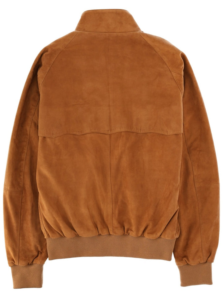 Baracuta Leather Jackets - Beige | e92f4a942ac998fd5bda47e11cd973d9646076ee
