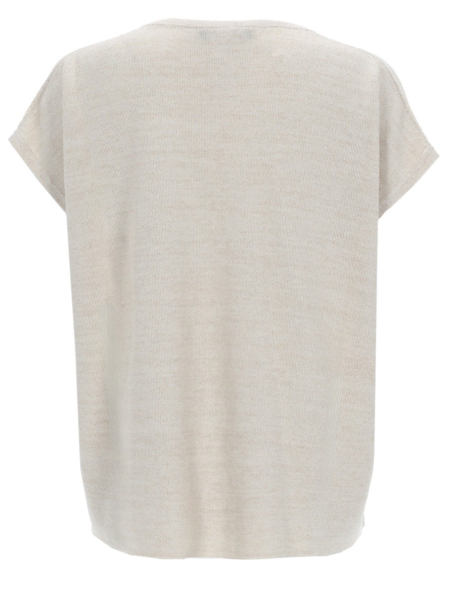 Fabiana Filippi Tops - Beige | a0f43ff6c55e7177ba425a46cd76bbe0ccdbca4e