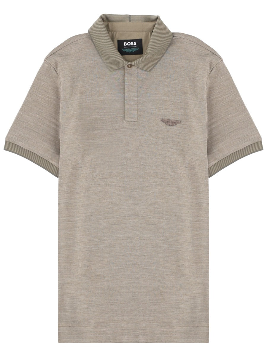 Boss Polo - Grey | 9adf3a5e6ff5b2b56878b63625e55c6745d43474