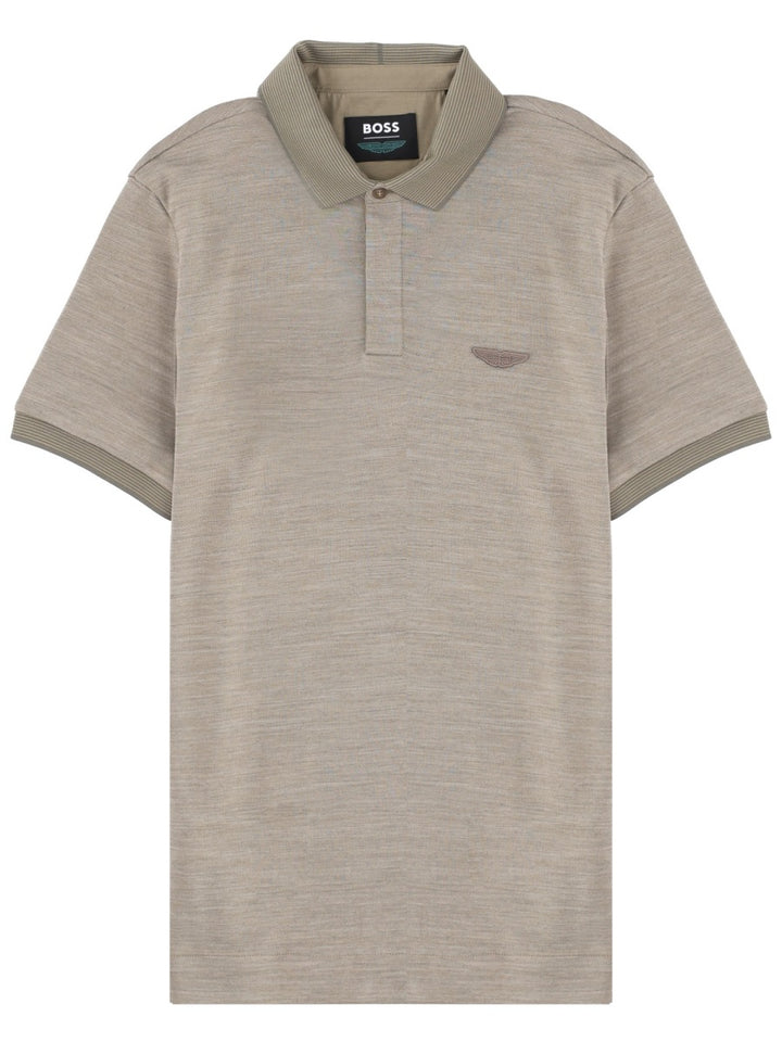 Boss Polo - Grey | 9adf3a5e6ff5b2b56878b63625e55c6745d43474