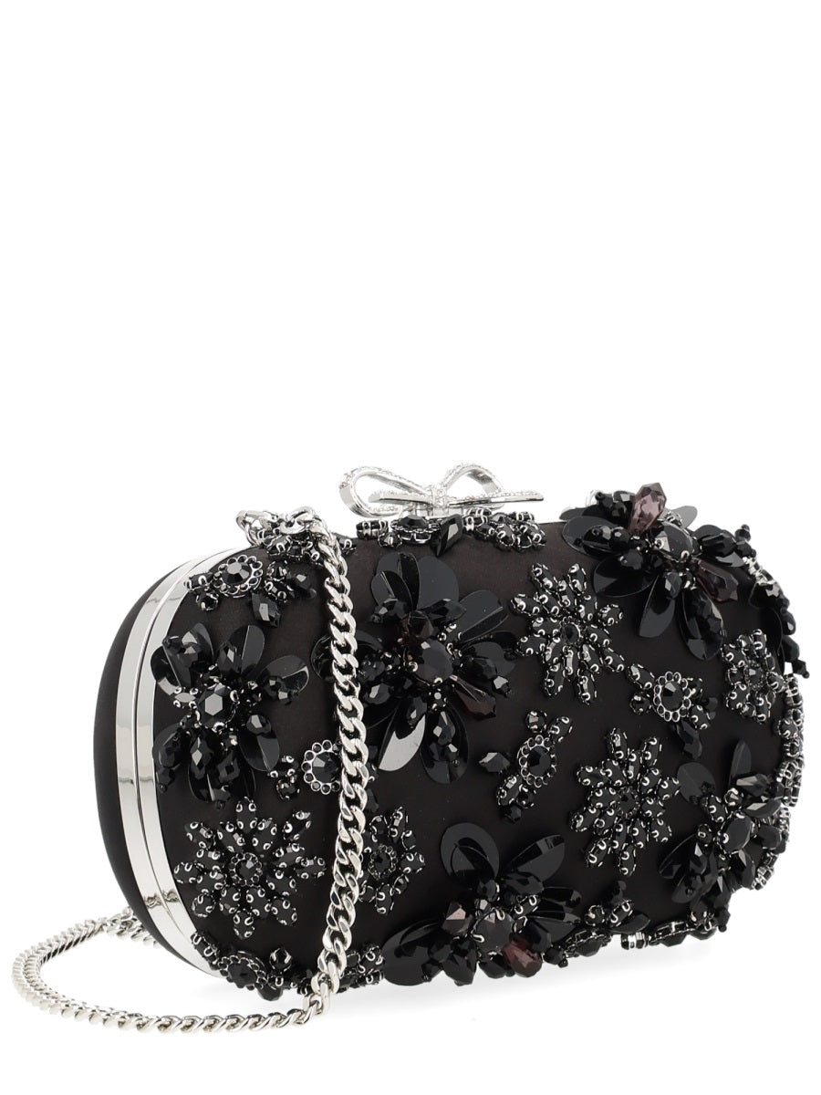 Self-Portrait Clutch Bags - Black | 65e32cba6370757e2c8a49846d94029ccea9840a