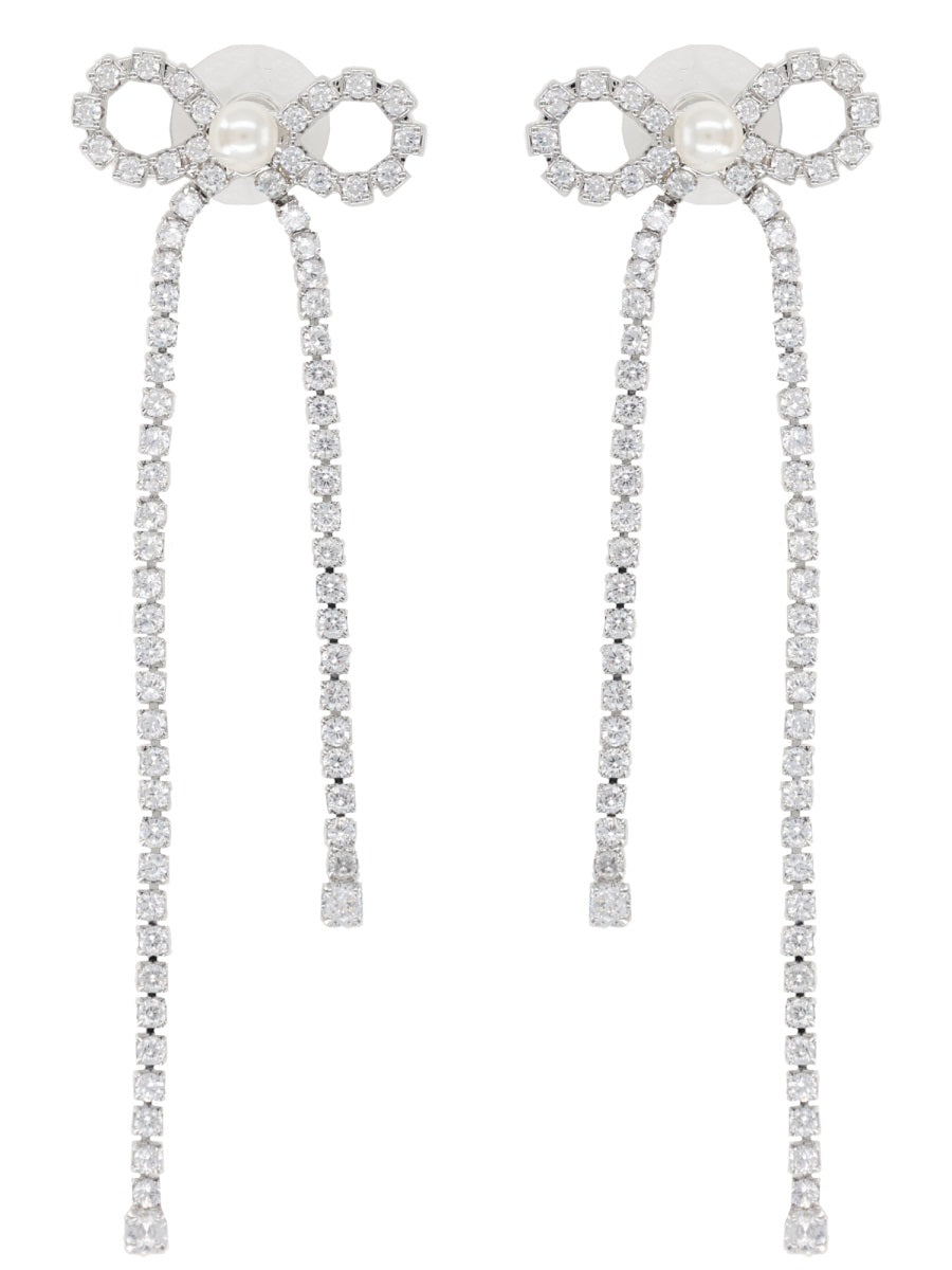 Self-Portrait Earrings - Silver | d177825c19a981d99f3a8c4712c77c2771f2213e