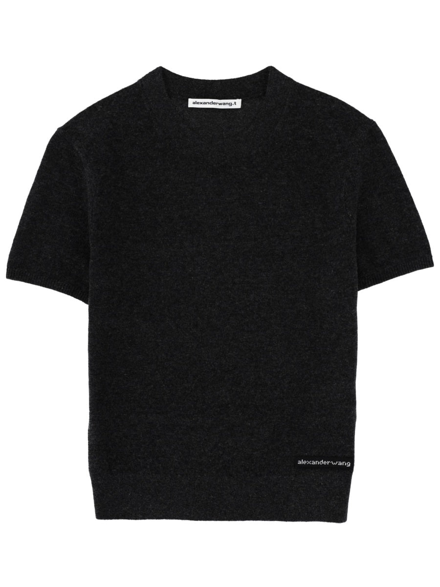 Alexander Wang T shirts - Charcoal | f2c48d77da8564e82db5d22f8de3a8e1f1f59bb9