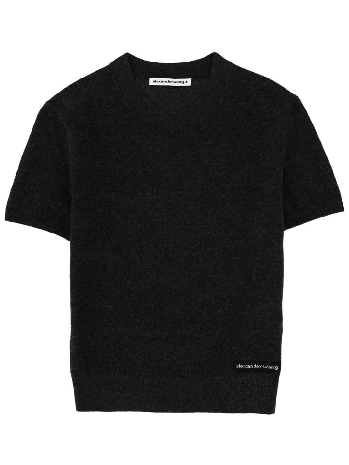 Alexander Wang T shirts - Charcoal | f2c48d77da8564e82db5d22f8de3a8e1f1f59bb9