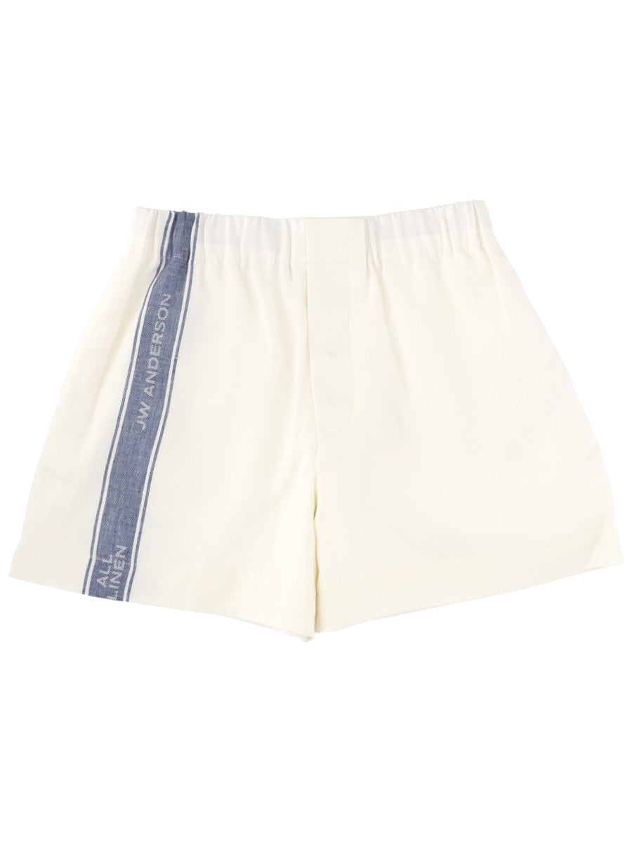 Jw Anderson Shorts - White | e3186ad9beab626c62f76ae6f3e5b1a828f134db
