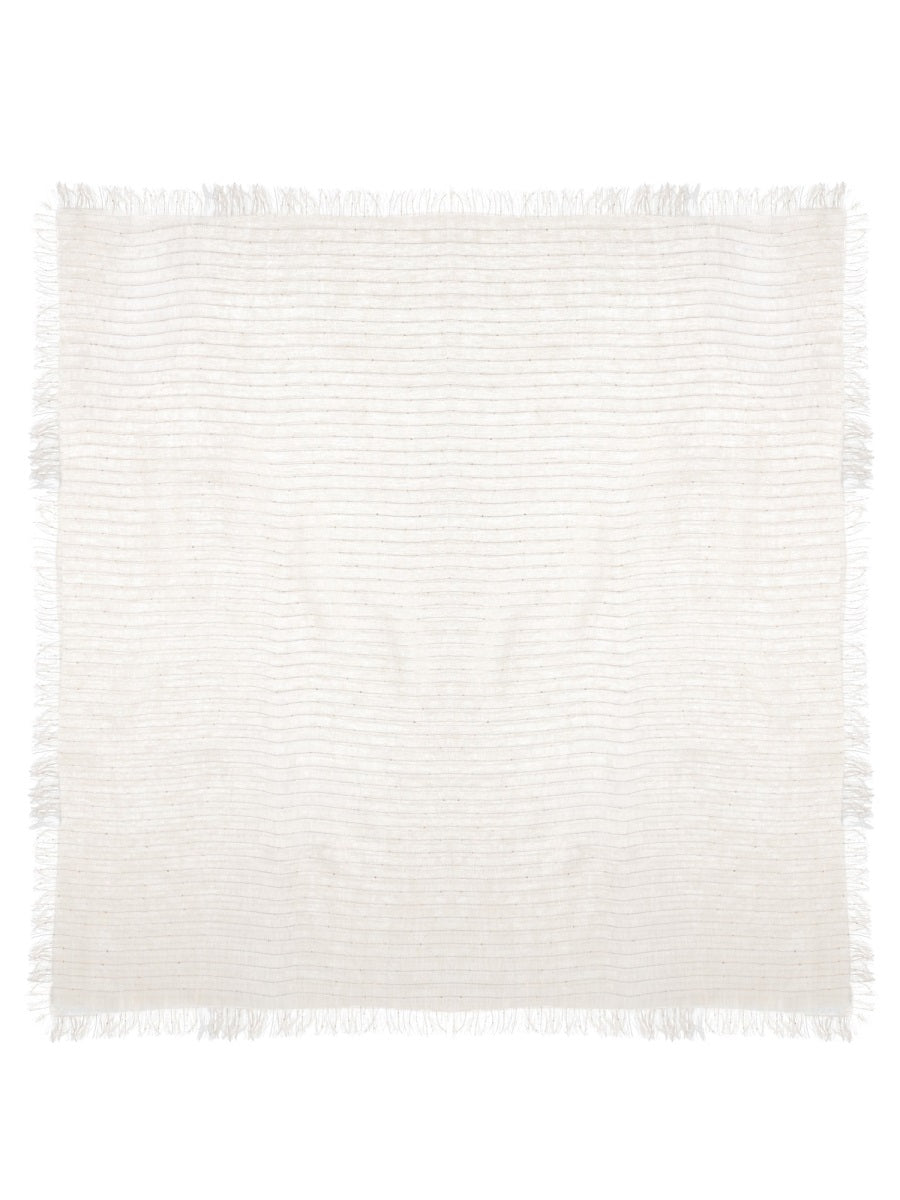 Fabiana Filippi Scarves & Gloves - Ivory | 8676118d3bf93b7d89d8290b1e60b898df30a951